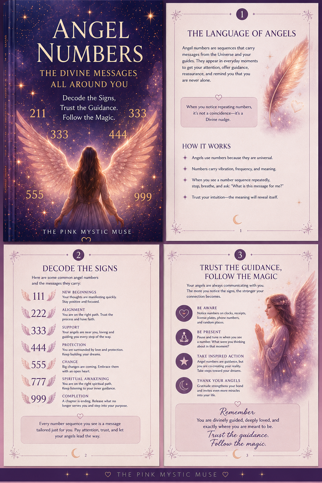 Angel Numbers, Divine Messages All Around You E-Booklet