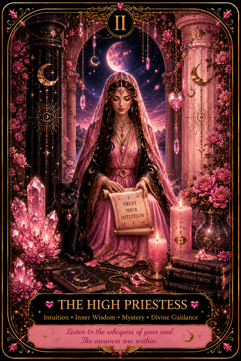 The High Priestess Tarot Card - 2