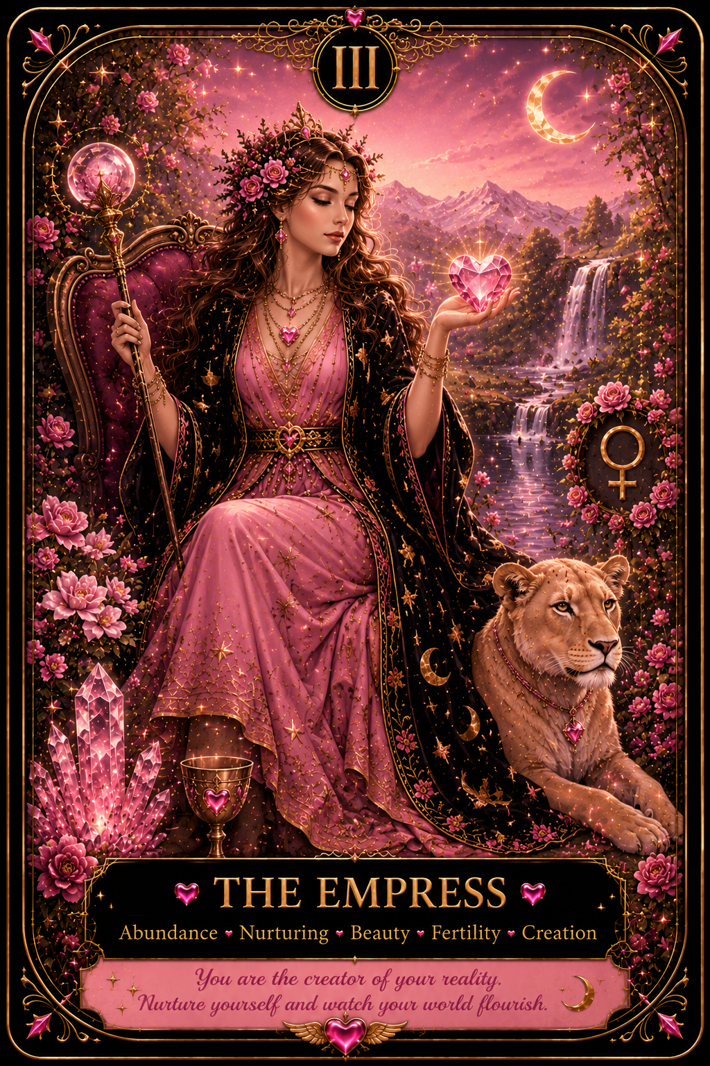 The Empress Tarot Card- 3