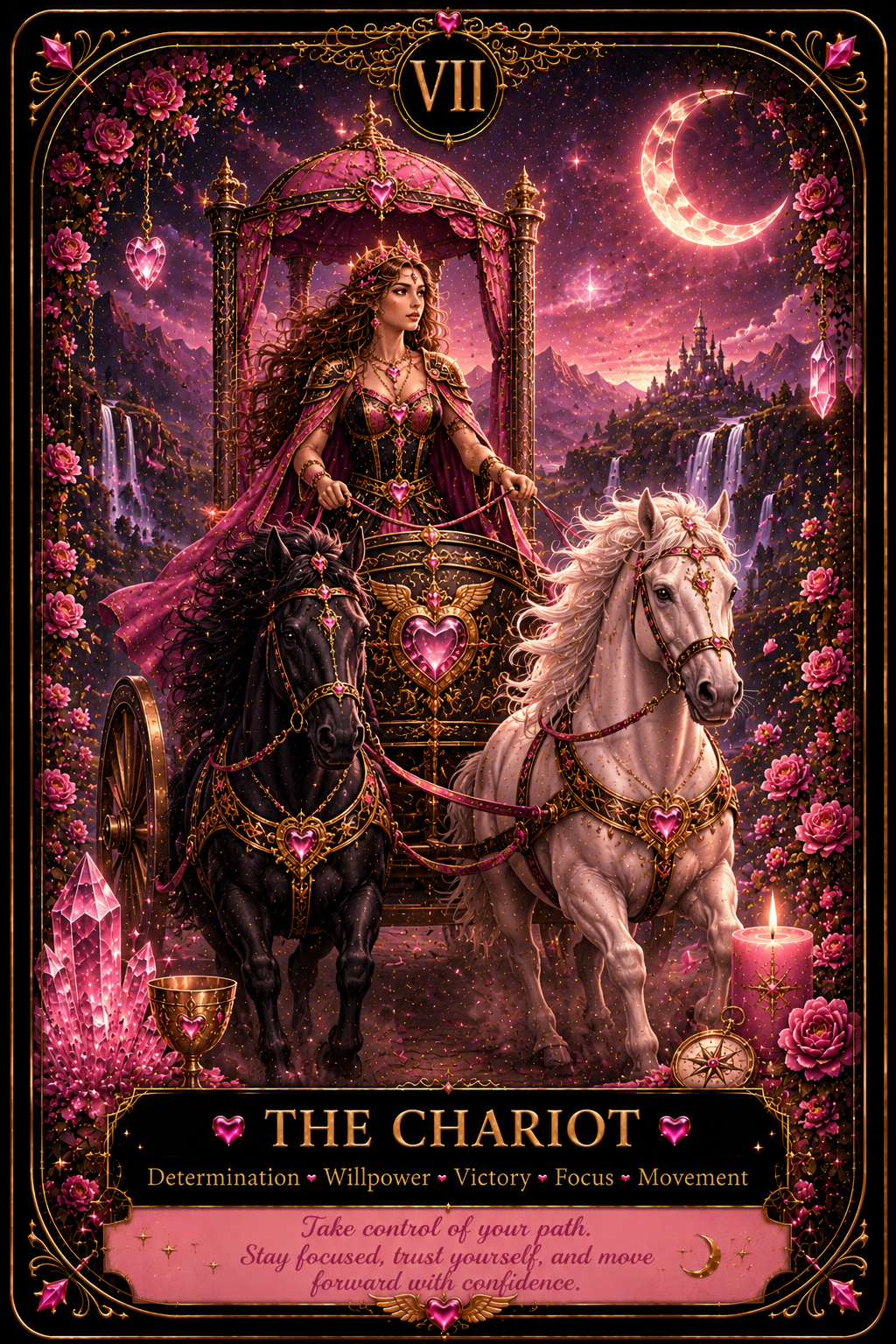 The Chariot Tarot Card-5
